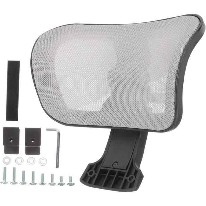 Chaise Avec Appui-tête Chaise De Bureau Ergonomique WOLTU BS161 - Dossier Maille, Appui-Tête Réglable, Accoudoirs Relevables, Beige Siège Bureau Dossier Mesh