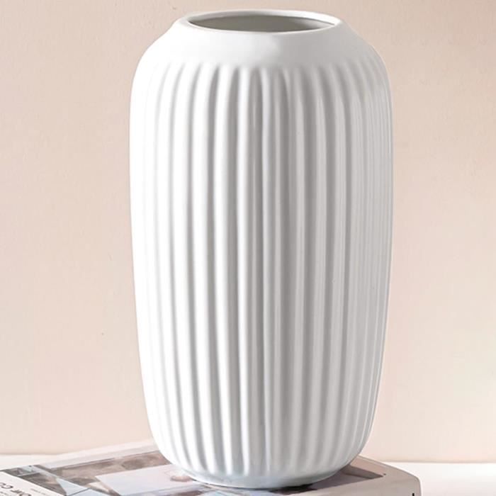 Vase en céramique blanche, onega Couleur blanc Am.Pm | La Redoute