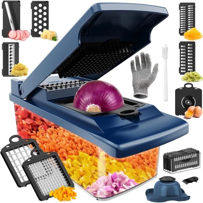 Coupe Legumes Multifonctions 16 En 1, Professionnelle