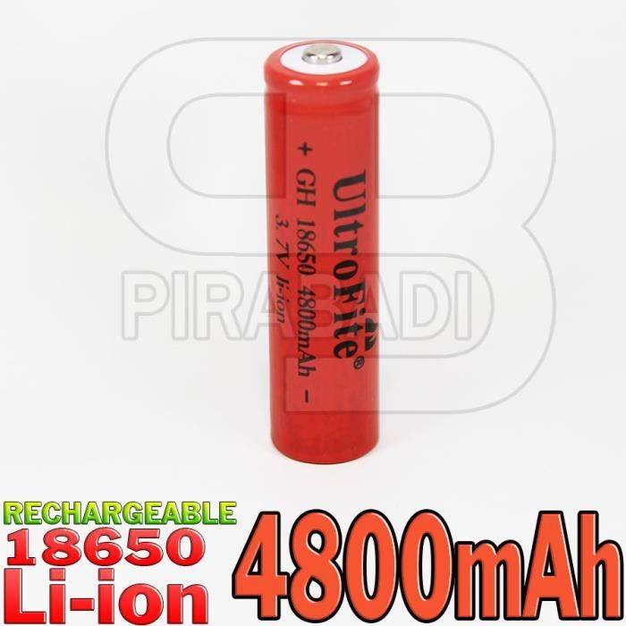 4 Piles ACCU Rechargeable 1.2V NI-MH AA LR06 1300mAh avec Languette A