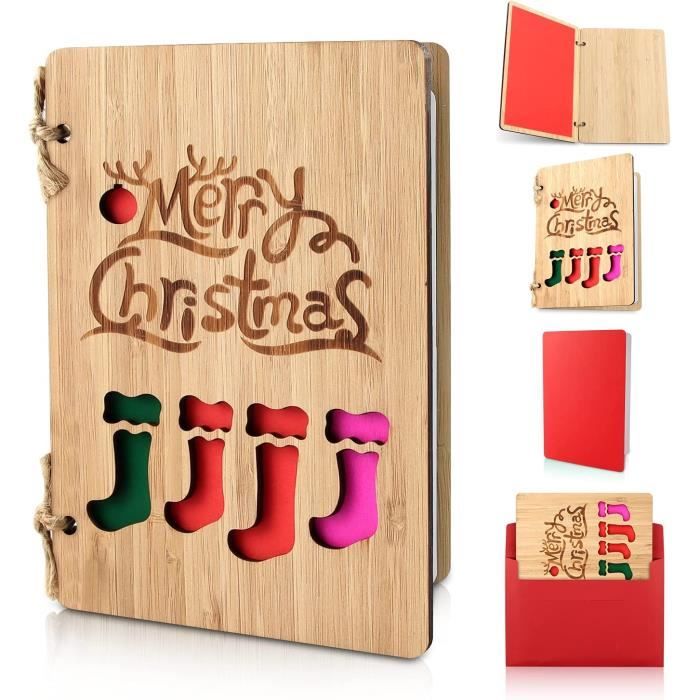 Cartes De Vœux Shih Tzu Avec Enveloppes - Personnalisables - Noël