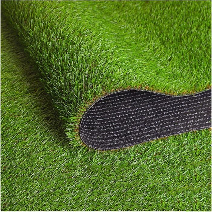 Gazon Artificiel Premium - Rouleau 4 M² (100x400 Cm) - Pour Balcon, Terrasse, Jardin - Vert, Poils Longs
