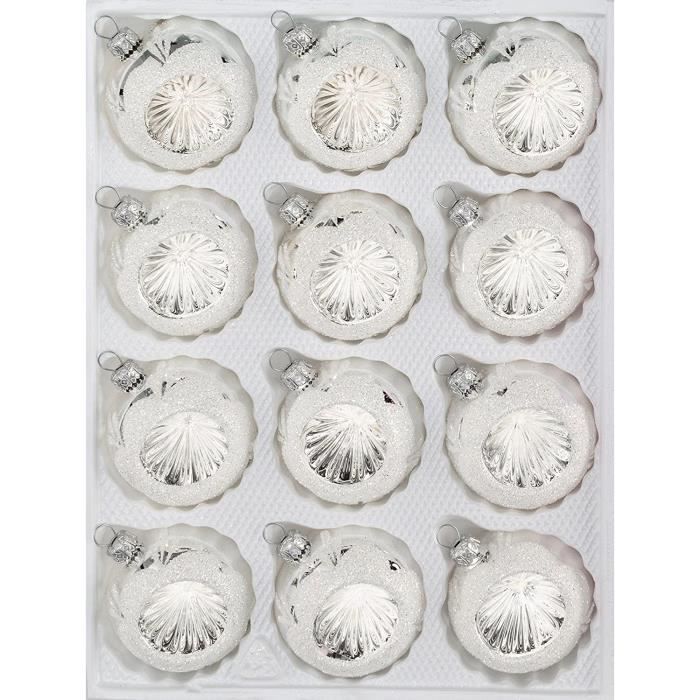 12 Boules De Noël En Cristal 2,2cm BEKEIFY - Attrape-Soleil, Prisme - Pour Sapin, Mariage, Fêtes - Multicolore