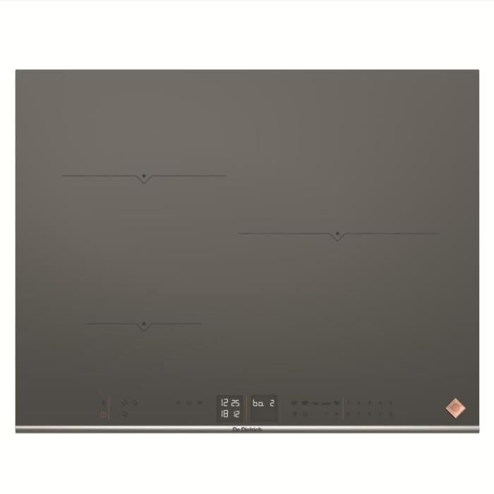 Table de cuisson induction - DE DIETRICH - DPI7572G - 3 feux - Dark Grey