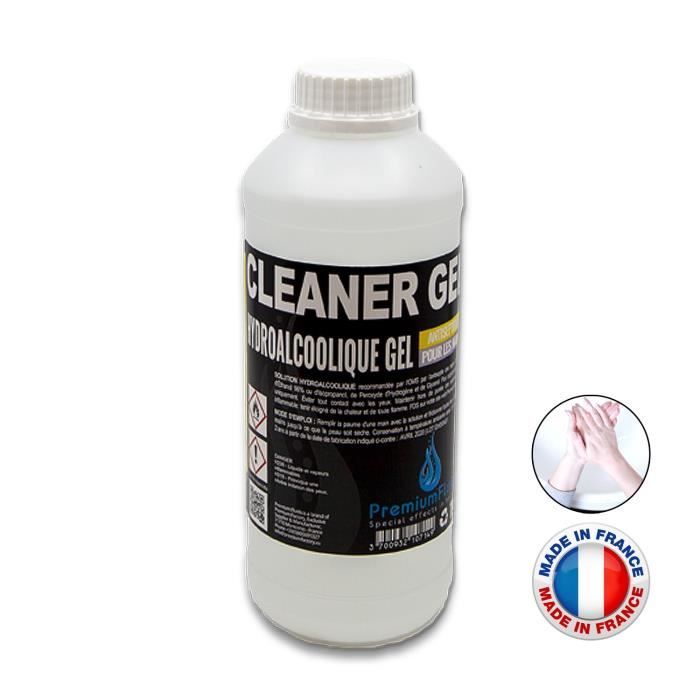 gel hydroalcoolique antiseptique biocide 1l desinfectant pour les mains lotion de lavage geste barriere made in france cdiscount bricolage
