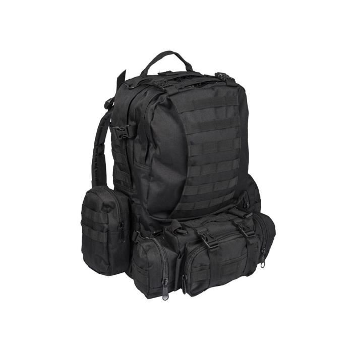 Sac à dos - Miltec - Defense Pack Assembly - 36L - Noir - Modulable
