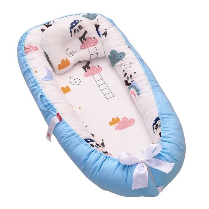 Reducteur De Lit Bebe Cocon 34 65x 87 Pouce Reducteur Lit Bebe Baby Nest Cocoon Pour Nouveau Ne Nourrisson Coussin Pour Couffin Cdiscount Puericulture Eveil Bebe