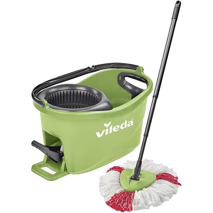 Vileda Turbo Easywring Clean Kit De Nettoyage Complet Avec Seau Equipe D Un Systeme D Essorage Et Balai A Franges Turbo Colors Ver Achat Vente Kit Reseau Aspirateur Central Cdiscount