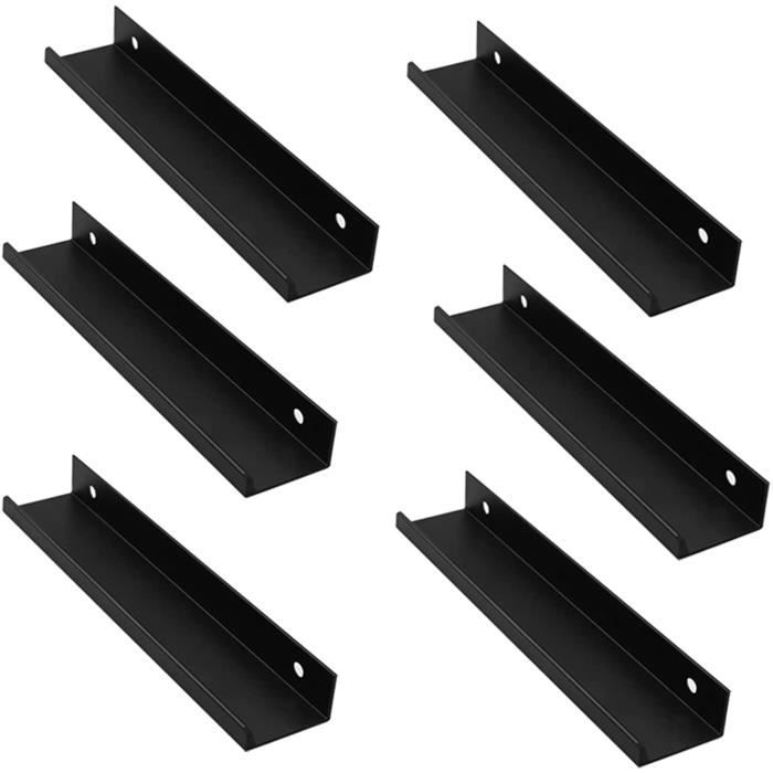 Alliage D'aluminium Poignee Invisible Poignées De Meuble Tirettes De Tiroir Tirer La Poignée Poignée Cuisine Poignées Pour Placards Or Brossé 2 Pièces (Overall Length 1200mm