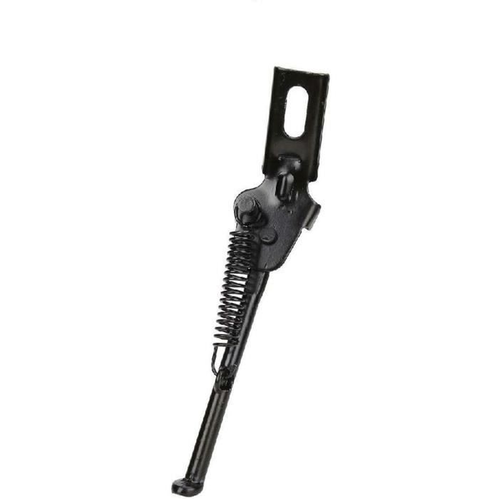 Béquille Vélo Réglable Alliage Aluminium - Support Central Réglable Pour Vélo Route 20" 24" 26", Noir
