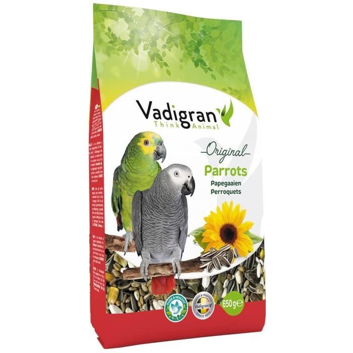 Vadigran Nourriture pour Perroquet Original 650 g 235228