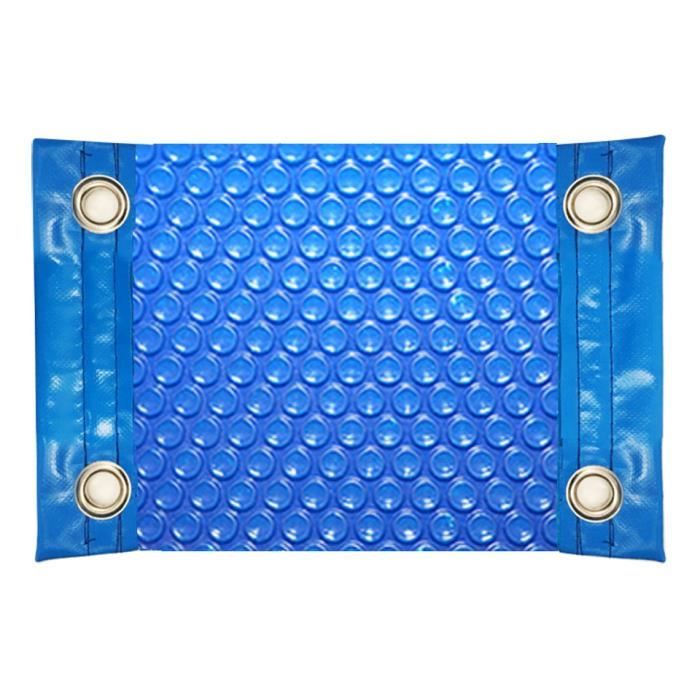 Bache Solaire De Piscine A Bulles Avec Renfort Dans Les Larges Economique 600µ 6 X 3m Achat Vente Bache Couverture Bache Solaire Bulles 600µ Eco Cdiscount