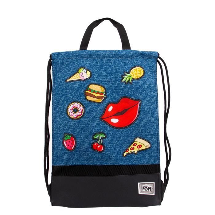Oh My Pop! Magic-HS Casual Backpack - 23L Daypack With USB Port & Laptop Sleeve, 44x30x20cm