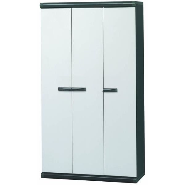 Armoire Haute En Resine 3 Portes Achat Vente Armoire De