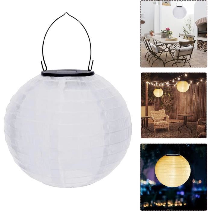 Lanterne Solaire De Remplacement Avec Ampoules LED, 4 X