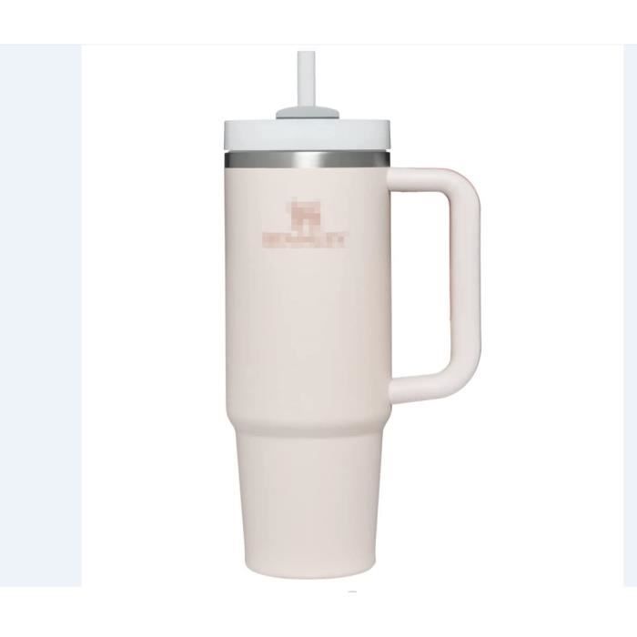 Tasse Stanley avec paille, tasse à café de voyage, tasses isothermes en  acier inoxydable, tasse de voyage pour boissons chaudes/froi - Cdiscount  Maison