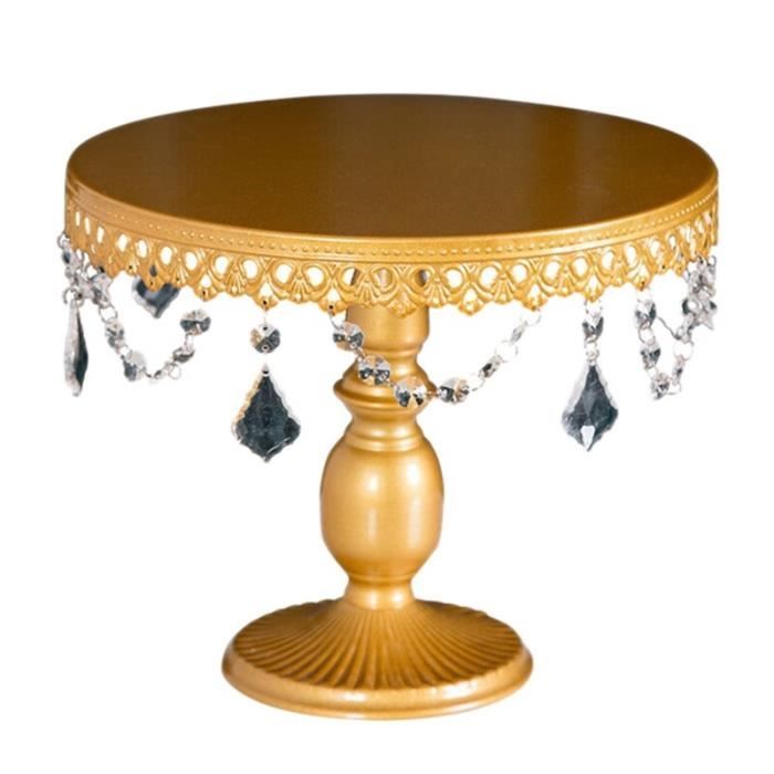 Plaques tournantes,Présentoirs à gâteaux en métal avec pendentifs et