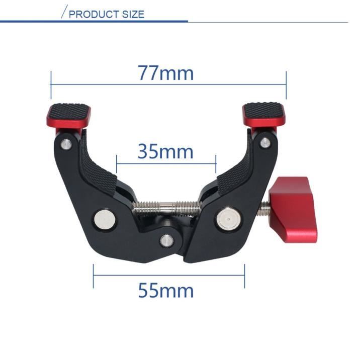 Bras Magique Articulé FOTGA De 28 Cm + Super Pince Pour Appareils Photo Réflex Et équipements Vidéo