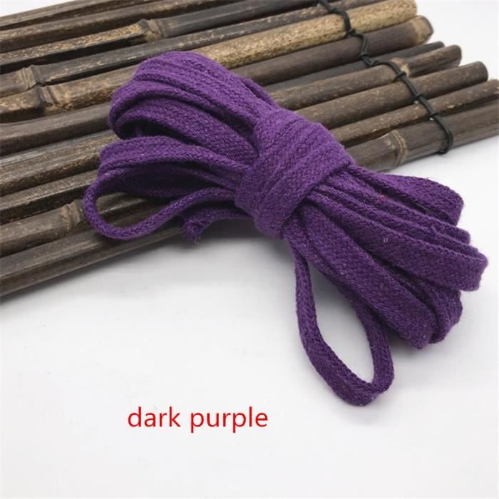 Fil à Broder - Corde En Coton - Coloré - 4MM - 50M - Cordon Torsadé En Coton Tressé