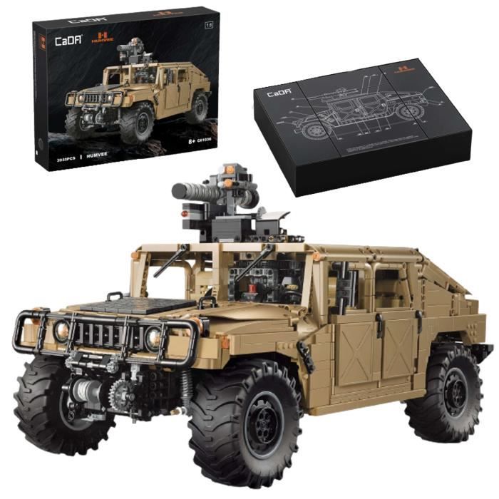 Cada C61036W Blocs voiture grand 63cm blindé militaire Humvee 1:8 3935 éléments