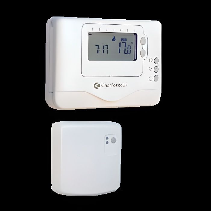 Thermostat programmable sans fil Easy Control R Cdiscount Bricolage
