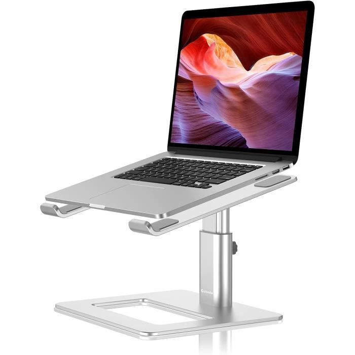 Support Ordinateur Portable en Aluminium pour MacBook et PC, Design Ergonomique et Refroidissant - Informatique