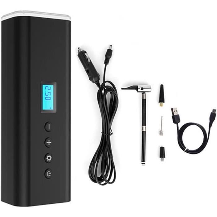 Topeak E-Booster – Pompe Électrique Vélo Numérique 120 Psi USB-C Avec Jauge LCD