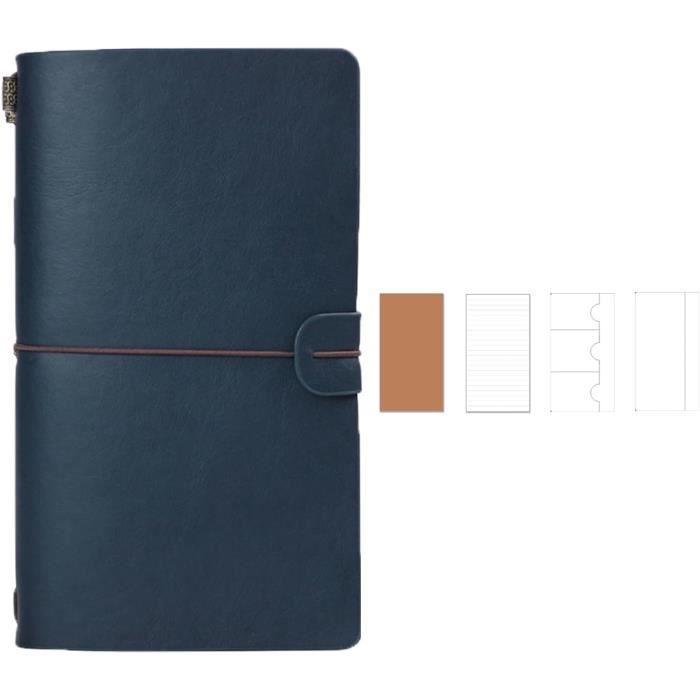 Carnet Vintage Avec Motif Violon - 200 Pages Lignées A5 - Couverture Cuir Synthétique - Cadeau Pour Musiciens - 6