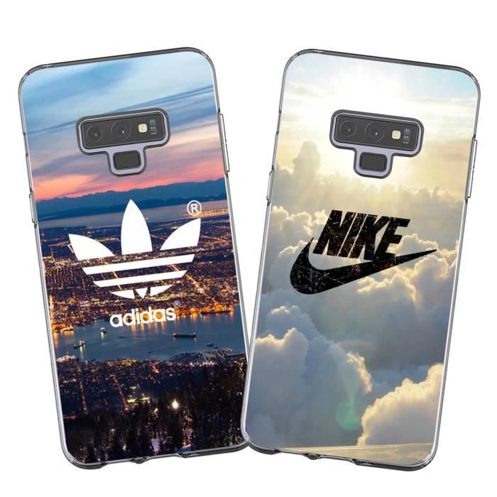 2 X Coque Samsung Galaxy Note 9 Nike et Adidas Doux Souple TPU Silicone Housse Etui Pour Samsung Galaxy Note 9 Cdiscount Telephonie