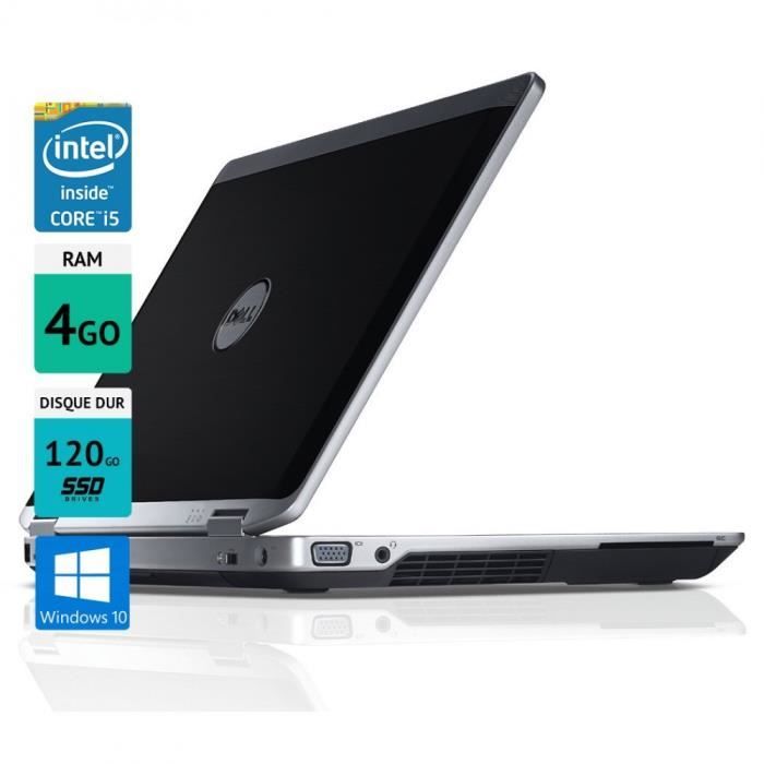 Acheter Dell Latitude E6430 14 4GO SSD 120GO Windows 10 Noir metalisé Reconditionné - 199,00 € Dell Latitude E6430 14 4GO SSD 120GO Windows 10 Noir metalisé Reconditionné - Dell reconditionné disponible sur Cdiscount Seconde Vie