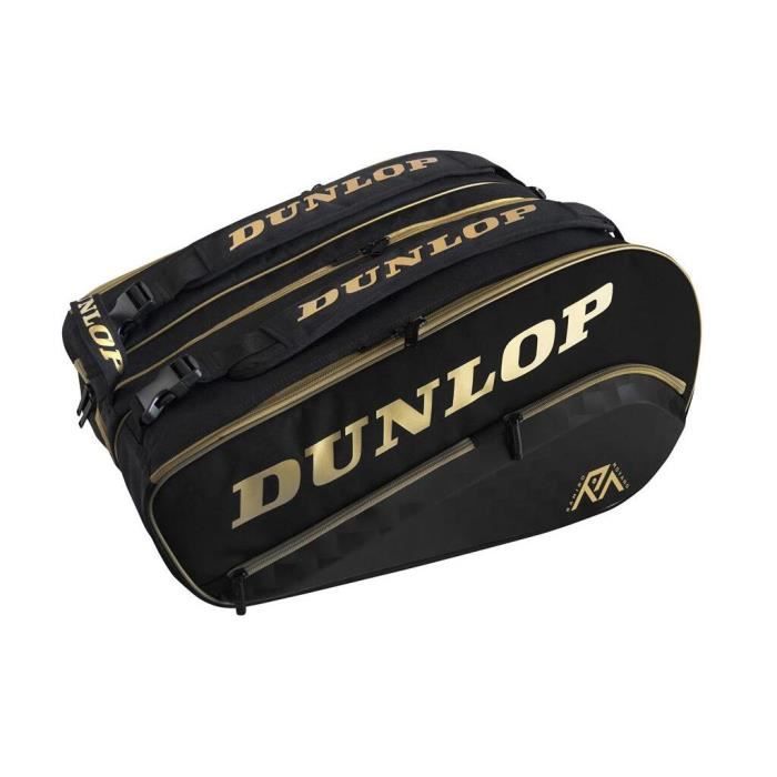 Dunlop Tour Intro Sac pour raquette de padel Noir/jaune fluo