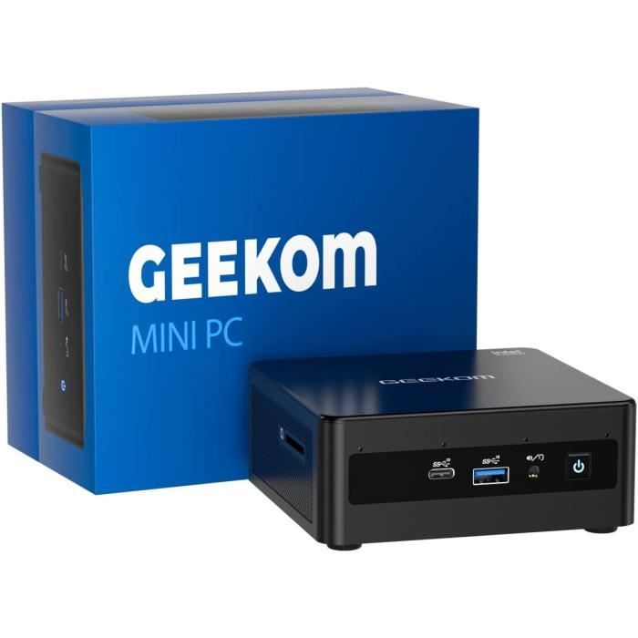 GEEKOM - GEEKOM Mini IT8 - Mini PC - Ordinateur de Bureau Compact