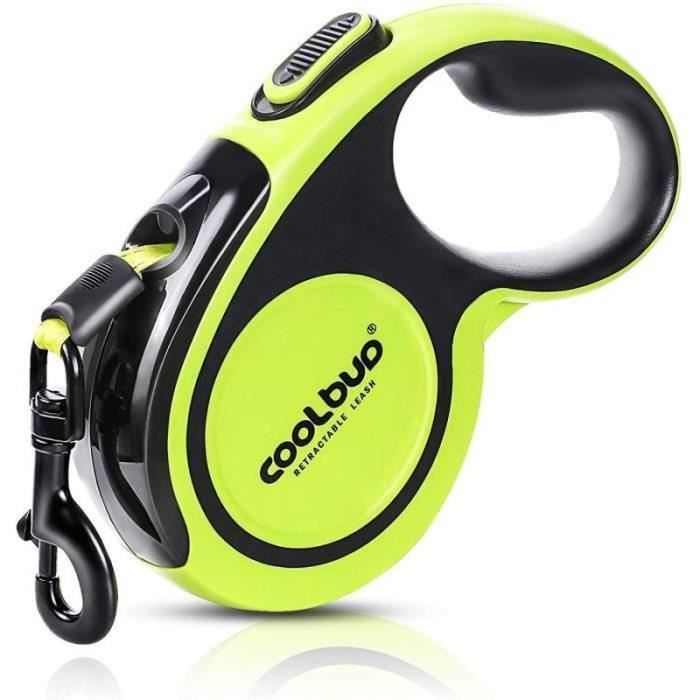 Comparer les prix de LAISSE  SANGLE  ACCOUPLE  FOURREAU POUR SANGLE Laisse Chien Enrouleur pour Gros Chien Jusqu'à 50kg Ruban en Nylon Solide