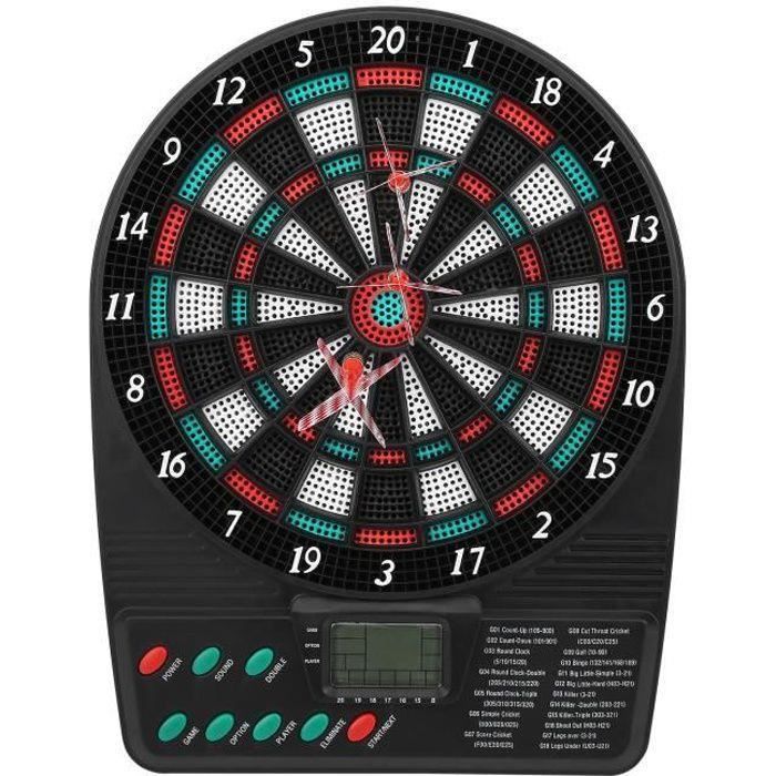 Jeu De Fléchettes Électronique BuyWeek - Cible Automatique Avec 6 Fléchettes Pour Famille Et Bureau
