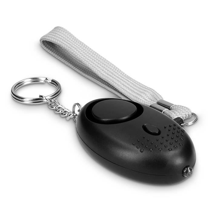Alarme de sécurité personnelle auto-défense portable Plus que 125db Porte-clés 