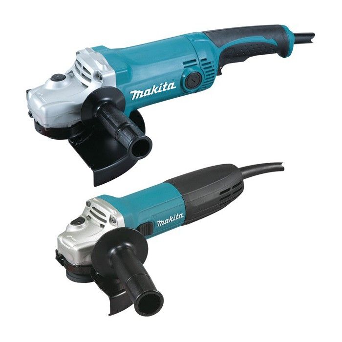 Pack 2 Meuleuses MAKITA - GA5030R Ø125mm 720W + GA9050 Ø230mm 2000W - Sécurité accrue et protection optimisée