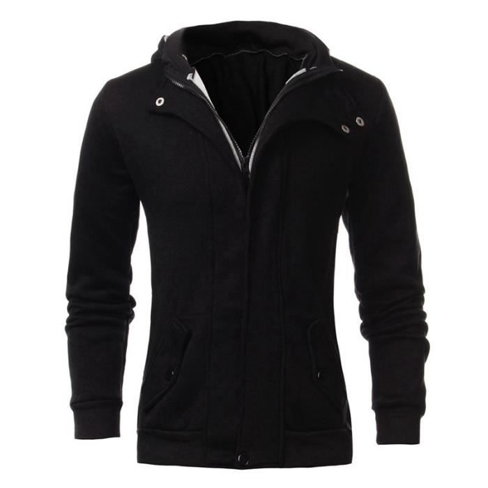 Veste polaire à capuche pour homme en différentes couleurs ...