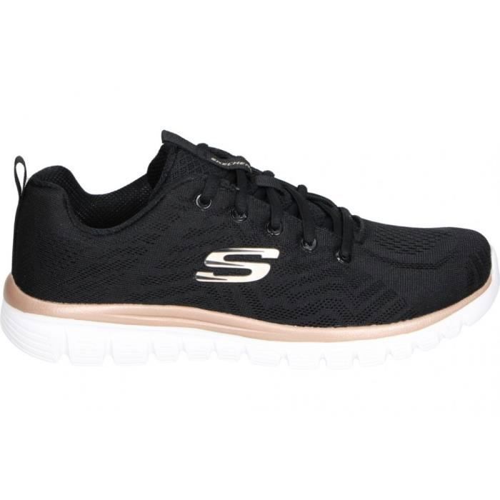 Skechers Baskets SKECHERS 12615-BKGD pour femme - Noir - Taille 40