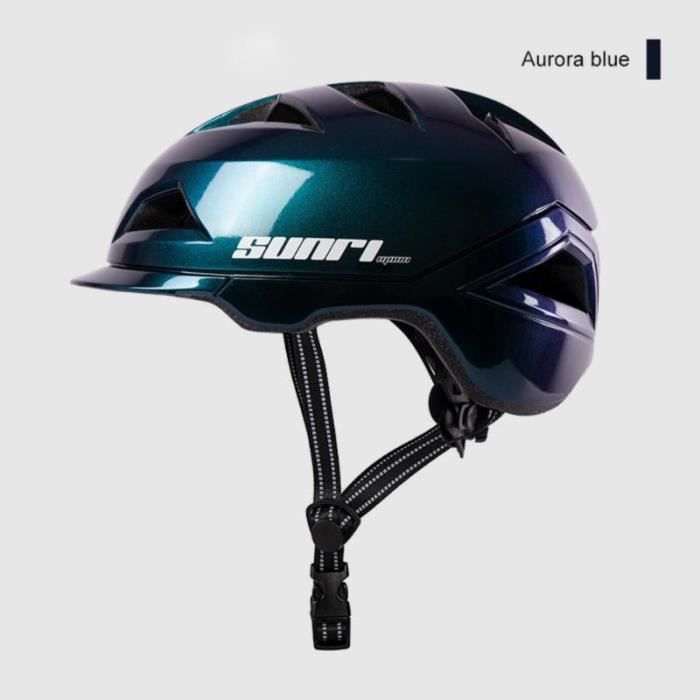 Chapeau Vélo Avec Coque Protection LOVIVER – Style Seau Surf, Unisexe Gris Foncé 57-60 Cm, Anti-UV