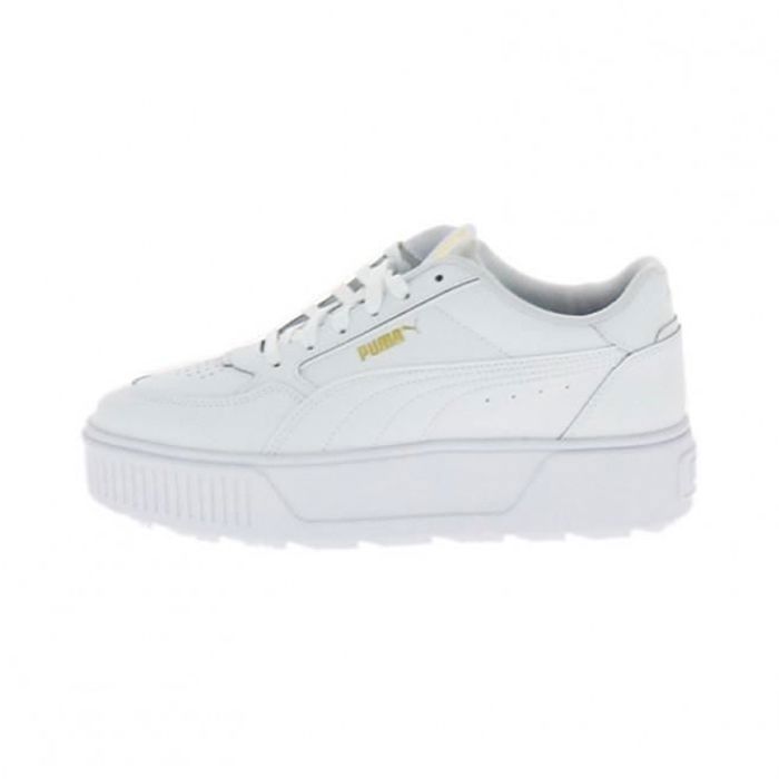 Puma Basket Basse Cuir Puma Karmen Rebelle - Blanc