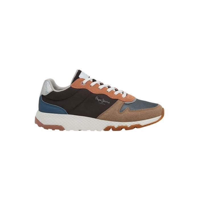 Baskets Pepe Jeans Textured Koko Femme Multicolore Cdiscount