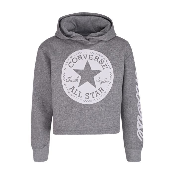 Sweat à Capuche Fille 2-12 Ans – Vintage Oversize Fleur Manches Longues – Hoodie Sport Casual Streetwear Hiver