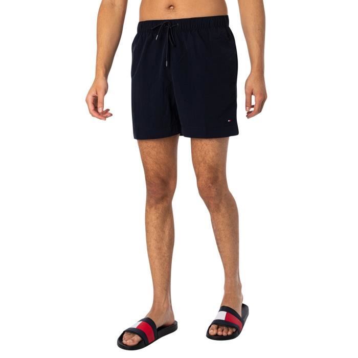 Tommy Hilfiger Pour des hommes Short de bain taille moyenne, Bleu