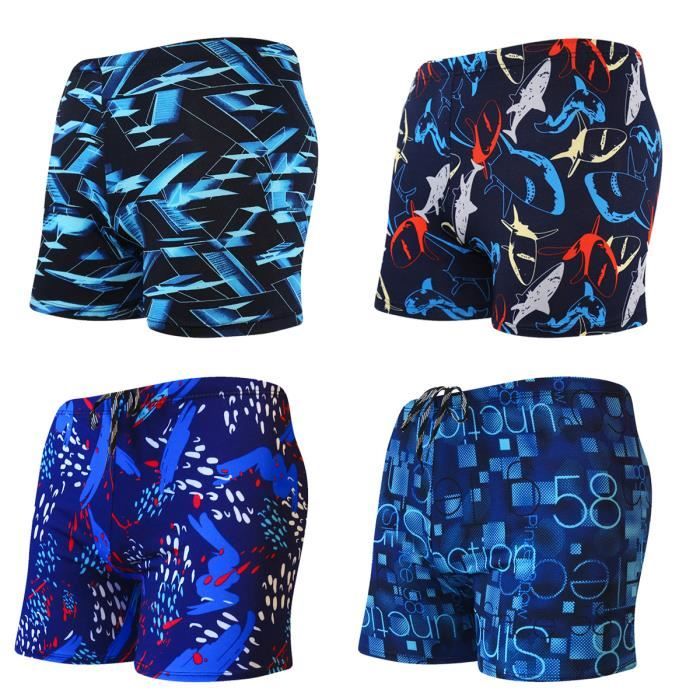 Shorts De Bain Homme Dancinova - Boxer Compression Séchage Rapide UV Protection