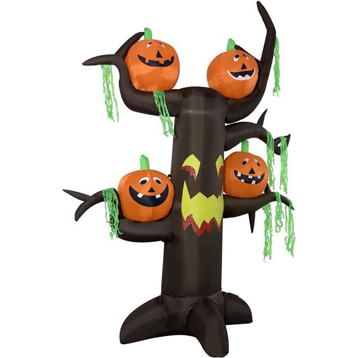 Décoration Gonflable Géante Pour Halloween - Maison Hantée Fantomatique 7 Pieds, Multicolore, Neuve