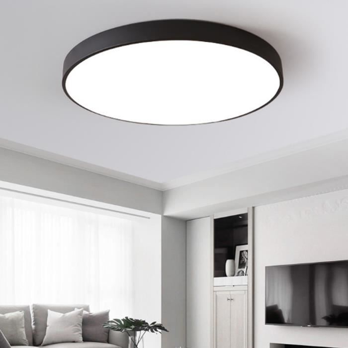 NEUFU 220V LED Plafonnier Rond Ultramince moderne encastré 39CM 36W