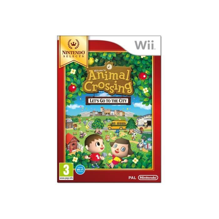 Animal Crossing Let'S Go To The City Nintendo Selects Wii Italien