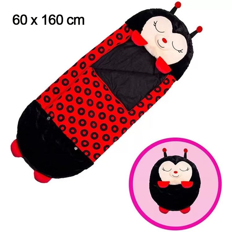 Sac de Couchage - PIMPIMSKY - Happy Nappers - 160 x 60 cm - Coton - Noir