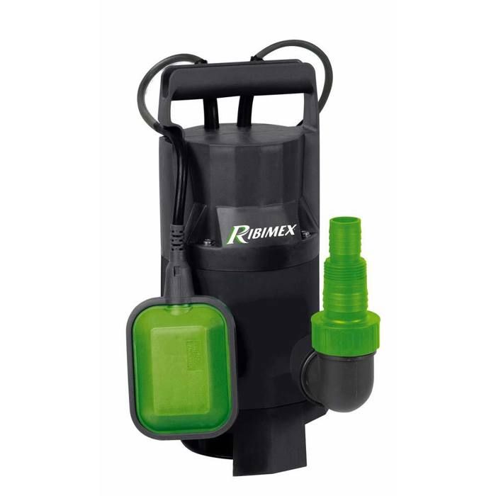 RIBIMEX Pompe vide cave eaux chargées avec flotteur