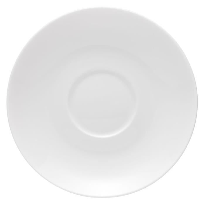 Set De 6 Mugs Tognana Mood - Porcelaine Fine 350 Cc - Blanc - Pour Café, Thé Ou Chocolat